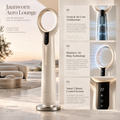 Jaunworn Aero Lounge™ Bladeless Tower Fan | Luxury Smart Floor Air Circulator