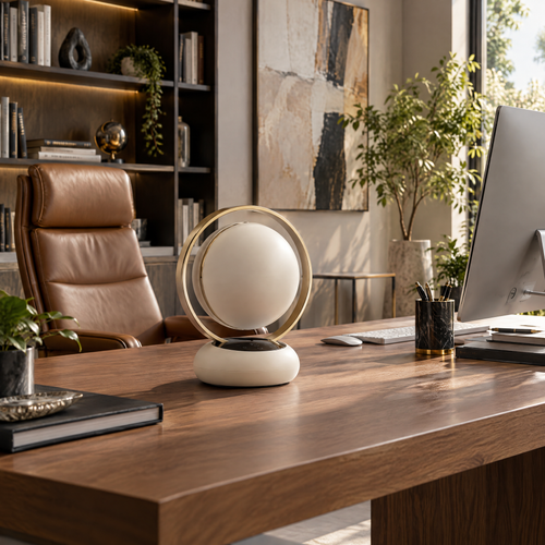 Jaunworn Breeze Orb™ | Premium Personal Air Circulation Sculpture